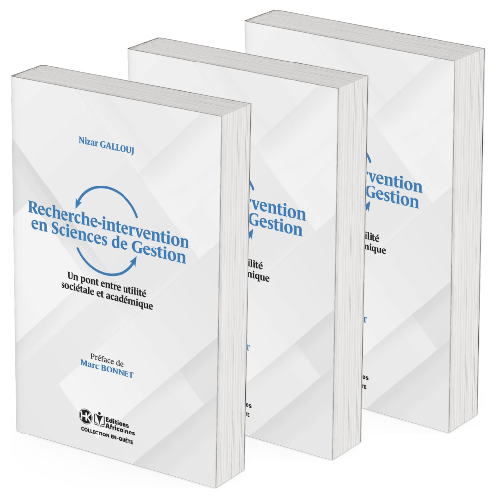 Recherche Intervention en Science de Gestion – Nizar Gallouj – Livre Papier – Image 3