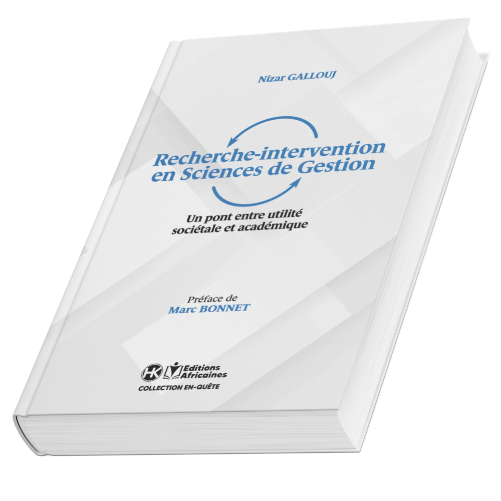Recherche Intervention en Science de Gestion – Nizar Gallouj – Livre Papier – Image 2